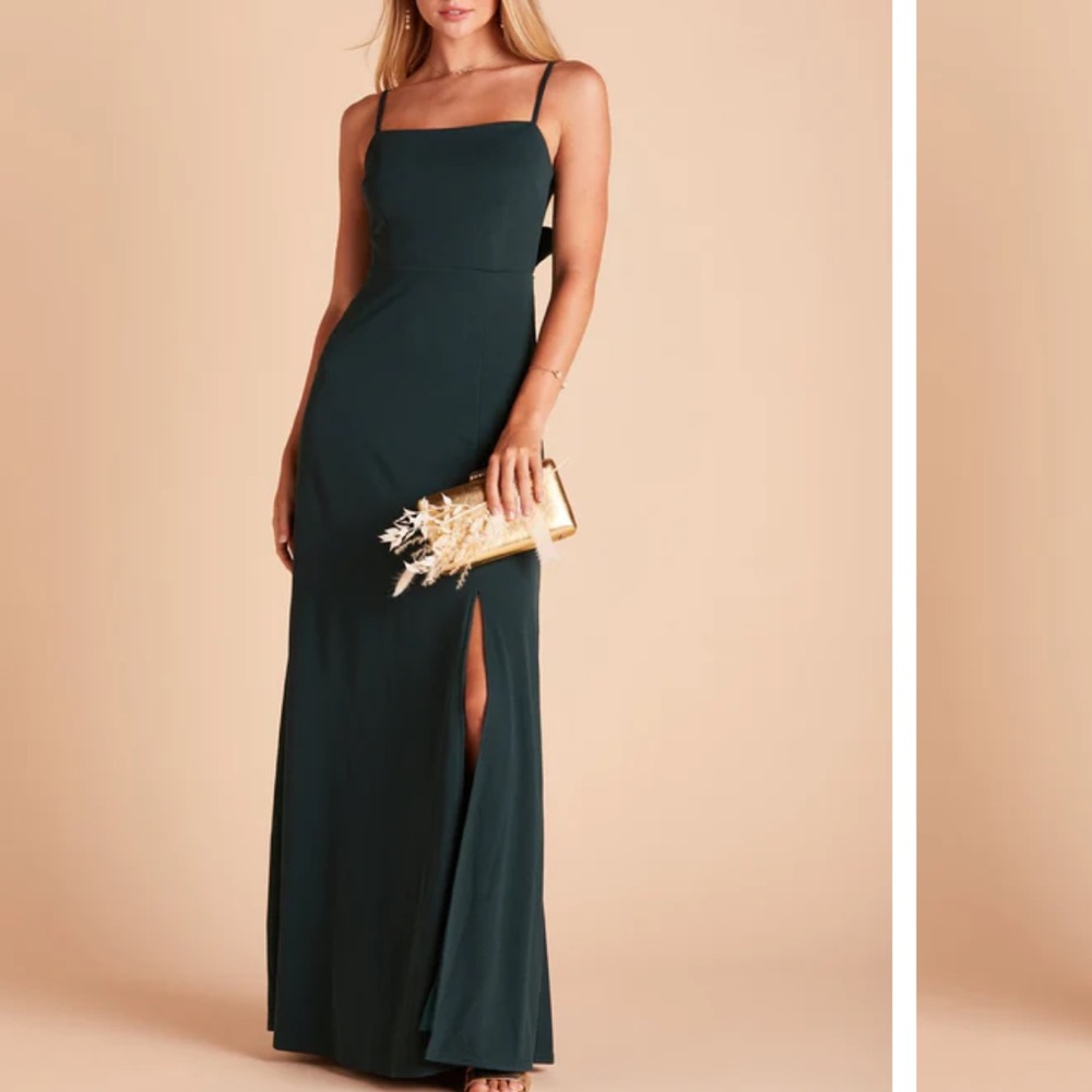 Birdy Grey Benny crepe emerald dress